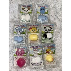 Lot of 8 Zorbitz Squish-amals Friendz Squishamals Squishie Squish Stress Relief